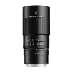 銘匠光学｜メイショウコウガク カメラレンズ TTArtisan 100mm F2.8 MACRO フルサイズ キヤノンRFマウント ブラック TT-100F28M-RF [キヤノンRF /単焦点レンズ]