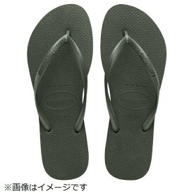 Havaianas｜ハワイアナス 「正規輸入品」Havaianas（ハワイアナス） Slim（スリム） 390（25/26cm） ビーチサンダル Green Olive
