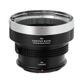 SHOTEN｜ショウテン マウントアダプター UMSシリーズ B.ETR-NZ-U (ブロニカETRマウントレンズ → ニコンZマウント変換) ブラック B.ETR-NZ-U
