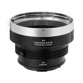 SHOTEN｜ショウテン マウントアダプター UMSシリーズ B.ETR-LSL-U (ブロニカETRマウントレンズ → Lマウント変換) ブラック B.ETR-LSL-U