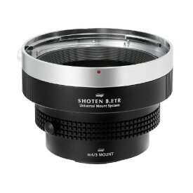SHOTEN｜ショウテン マウントアダプター UMSシリーズ B.ETR-m43-U (ブロニカETRマウントレンズ → マイクロフォーサーズマウント変換) ブラック B.ETR-m43-U