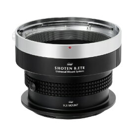 SHOTEN｜ショウテン マウントアダプター UMSシリーズ B.ETR-HX-U (ブロニカETRマウントレンズ → ハッセルブラッドXマウント変換) ブラック B.ETR-HX-U