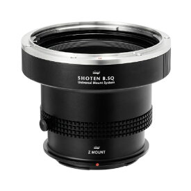 SHOTEN｜ショウテン マウントアダプター UMSシリーズ B.SQ-NZ-U (ブロニカSQマウントレンズ → ニコンZマウント変換) ブラック B.SQ-NZ-U