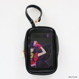 ブルーミング中西｜BLOOMING NAKANISHI Anna Sui×推しの子　ストラップ付ポーチ　「アイ×バタフライ」