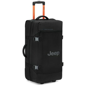 ジープ｜Jeep ソフトキャリー ボストンキャリー 大型ダッフルバッグ Mサイズ COYOTE コヨーテ ブラック J0374024000