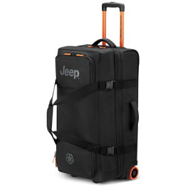 ジープ｜Jeep ソフトキャリー ボストンキャリー 大型ダッフルバッグ Mサイズ CASCADE カスケード ブラック J0274324000