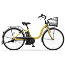 YAMAHA｜ヤマハ 電動アシスト自転車 PAS Cheer パス チア スモークイエロー PA26CH [2...