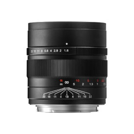 【エントリーで最大全額ポイント還元｜7/18迄】 中一光学｜ZHONG YI OPTICS カメラレンズ SPEEDMASTER 80mm F1.6 中判フォーマット ハッセルブラッドXマウント ブラック ZY-SM80F16-HX [単焦点レンズ]