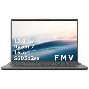 yGg[ő3{b9/1z FUJITSUbxm m[gp\R FMV LIFEBOOK AH52/J3 uCgubN FMVA52J3BB [16.0^ /Windows11 Home /AMD Ryzen 7 /F16GB /SSDF512GB /Office Home and Business /2024N10f