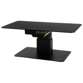 GRAPHT｜グラフト モニタースタンド [W405xD238xH125〜170mm] USB-Ax4 / USB-C / DCポート付 昇降スタンド GRAPHT Device Centric ブラック GRT047-DC-BK
