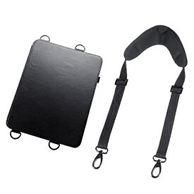 サンワサプライ｜SANWA SUPPLY 13インチiPad Air（M2）、12.9インチ iPad Pro（第6/5/4/3世代）用 スタンド・ベルト付きケース PDA-IPAD2112BK