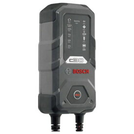 BOSCH｜ボッシュ BBC-C30 バッテリーチャージャー　6V・12V バイク・軽自動車対応 パルス・トンクル充電機能付