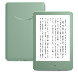 【エントリーで最大2万ポイント当たる｜10/27まで】 Amazon｜アマゾン Kindle (2024年発売)、6インチディスプレイ電子書籍リーダー、16GBストレージ、広告なし Kindle (第11世代) - 2024年発売 マッチャ B0CP31QS6R [6インチ]