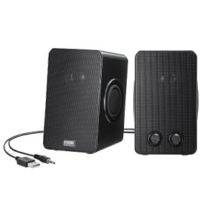 TTvCbSANWA SUPPLY MM-SPL22UBK PCXs[J[ USB-A / 3.5mmڑ [USBd]