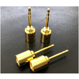 ZONOTONE｜ゾノトーン LUG-5.5シリーズ対応・交換用プラグ 24K純金メッキ・ヴィンテージプラグ（先端のみ・4本組） LUGV-S