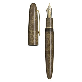 セーラー万年筆｜THE SAILOR PEN 伝統漆芸 彩雅 万年筆 太字(B) 文人茶 10-1600-680