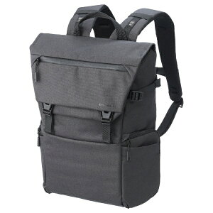 【エントリーで最大全額ポイント還元|11/5迄】 HAKUBA|ハクバ プラスシェル シティ フラップバックパック 12 G05 ブラック SP-CT05FPBP12BK