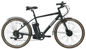 EVOL｜エヴォル 27.5型 電動アシスト自転車 evol GNU エヴォル ヌー マットブラック ETY79A [9段変速]【キャンセル・返品不可】 【代金引換配送不可】