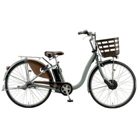 【エントリーで最大全額ポイント還元｜12/11まで】 ブリヂストン｜BRIDGESTONE 電動アシスト自転車 フロンティア デラックス FRONTIA DX M.Xソフトカーキ F6DB45 [26インチ /3段変速]2025年モデル【キャンセル・返品不可】 【代金引換配送不可】