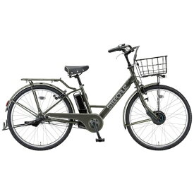 ブリヂストン｜BRIDGESTONE 電動アシスト自転車 ステップクルーズ e STEPCRUZ e T.Xマットカーキ ST6B45 [26インチ /3段変速]2025年モデル【キャンセル・返品不可】 【代金引換配送不可】
