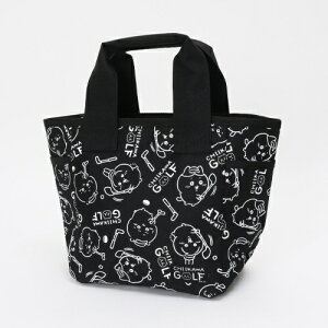 �y�G���g���[2�{�b�Ώۃ��[�U�[���� 12/15�܂Łz ��������GOLF�bChiikawa Golf �������� �J�[�g�o�b�O �p�^�[���� �u���b�N 2409-CKG024 [(��)W22×H23×D14cm]�y�ԕi�����s�z