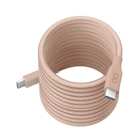 CIO｜シーアイオー USB-C ⇔ USB-Cケーブル [充電 /転送 /2.0m /PD240W /USB2.0] シェルピンク CIO-NLSC30000-CC2-SPK [USB-C ⇔ USB-C]