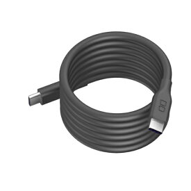 CIO｜シーアイオー USB-C ⇔ USB-Cケーブル [充電 /転送 /1.0m /PD240W /USB2.0] ライトブラック CIO-SLSC30000-CC1-LBK [USB-C ⇔ USB-C]
