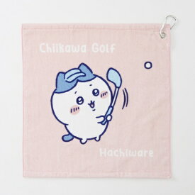 ちいかわGOLF｜Chiikawa Golf ちいかわゴルフ ハンドタオル ハチワレ ピンク 2409-CKG021PK00
