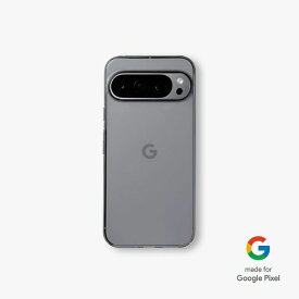 CASEFINITE｜ケースフィニット GooglePixel9/9Pro ケース インビジブルエア クリスタルブラック INVPX9B-RE