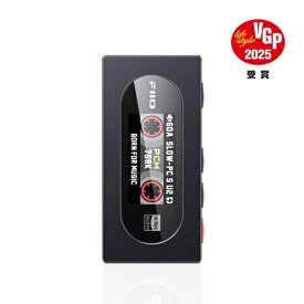 【エントリーで最大2万ポイント当たる｜4/23まで】 FIIO｜フィーオ ヘッドホンアンプ Black FIO-KA15-B [ハイレゾ対応 /DAC機能対応]