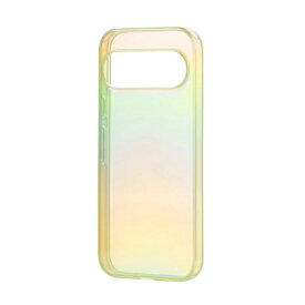 ELECOM｜エレコム Google Pixel 9 / 9 Pro ケース ソフト カバー カメラレンズ保護設計 ワイヤレス充電可 ストラップホールシート付 meliano ライムグリーン PM-P242UCAGN