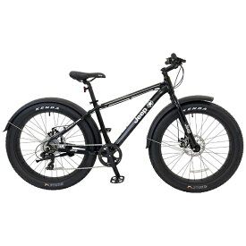【エントリーで最大全額ポイント還元｜7/18迄】 ジープ｜Jeep 26型 マウンテンバイク JE-267FT ブラック [7段変速]【キャンセル・返品不可】 【代金引換配送不可】