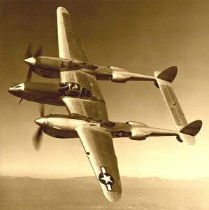 プラッツ|PLATZ 1/48 WW.II アメリカ軍 P-38Jライトニング ヨーロッパ戦線 イタレリ
