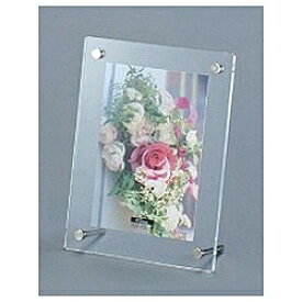 ナカバヤシ｜Nakabayashi アクリル製ピクチャーフレーム「スタンドタイプ」（ポストカード判／クリアー）フ-ACS-PC[フACSPC]
