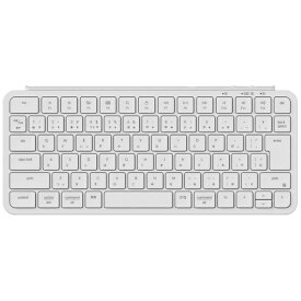 【エントリーで最大全額ポイント還元｜7/18迄】 Keychron｜キークロン キーボード B1 Pro ホワイト B1P-K2-JIS [有線・ワイヤレス /Bluetooth・USB-A＋USB-C]