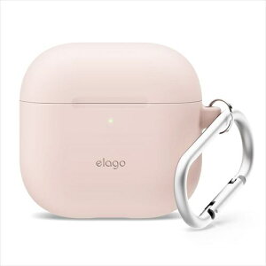 ELAGObGS AirPods4 VRP[X Jo[ Jri t ϏՌ \tg ^ h~ CX[d MagSafe Ή SILICONE HANG CASE ThsN ThsN