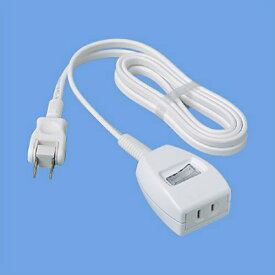 Panasonic｜パナソニック テーブルタップ ザ・タップスイッチシリーズ ホワイト WHS2611WKP [1.0m /1個口 /スイッチ付き（個別）][WHS2611WKP] panasonic