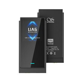 SHANLING｜シャンリン ポータブルヘッドホンアンプ ブラック UA6BK [DAC機能対応]