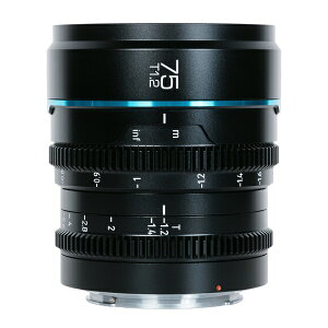 SIRUI�b�V���C �V�l�}�����Y T1.2 APS-C/S35 75mm �L���m��RF�}�E���g/�u���b�N SIRUI �u���b�N MS75R-B-JP [�L���m��RF /�P�œ_�����Y]