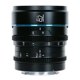 SIRUI｜シルイ シネマレンズ T1.2 APS-C/S35 75mm 富士フイルムXマウント/ブラック SIRUI ブラック MS75X-B-JP [FUJIFILM X /単焦点レンズ]