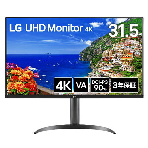 LGbGW[ PCj^[ LG UHD Monitor 4K 32UR550K-B [31.5^ /4K(3840×2160j /Ch /60Hz]
