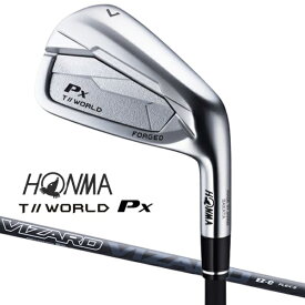 本間ゴルフ｜HONMA GOLF アイアン ツアーワールド T//WORLD PX #5 [24° /3° /VIZARD EZ-C /S /右利き用]