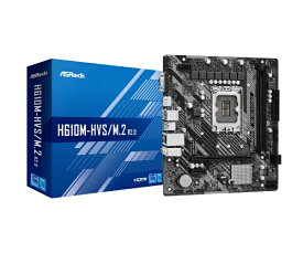 ASROCK｜アスロック マザーボード(LGA1700) H610M-HVS/M.2 R2.0 [MicroATX]