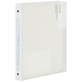 マルマン｜maruman バインダー ワイドタイプ B5 CLEAN TONE(クリーントーン) ホワイト F312-06