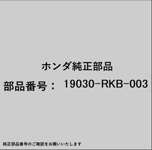 HONDAbz_ z_Ehondai 19030-RKB-003 WG^[t@[^[