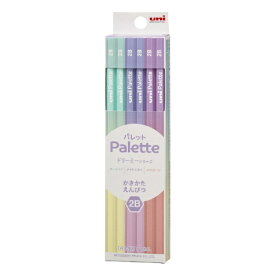 三菱鉛筆｜MITSUBISHI PENCIL かきかた鉛筆 uni Palette(ユニパレット) ドリーミー K56452B [2B /12本（1ダース）]