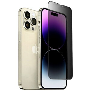 ROA|ロア iPhone 16 Pro(6.3インチ) ノゾキ見防止強化ガラスフィルム miak ガラス MA27206i16PR