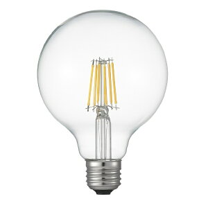 YAZAWA�b���U�� G95�{�[���`LED E26 L�F CL 60W�`�����@LDG6LG95�@ [E26 /�~�j�{�[���d���` /60W���� /�d���F /1��] [E26 /�{�[���d���` /60W���� /�d���F /1�� /�S�����^�C�v]