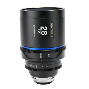LAOWAbI Proteus 2X Anamorphic 28mm T2 Blue (Feet) EF/PLyLZsz