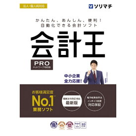 ソリマチ｜sorimachi 会計王24 PRO インボイス制度対応版 2ライセンスパック [Windows用]